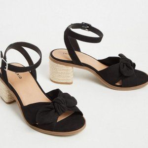 TORRID Wide Heeled Bow Heel